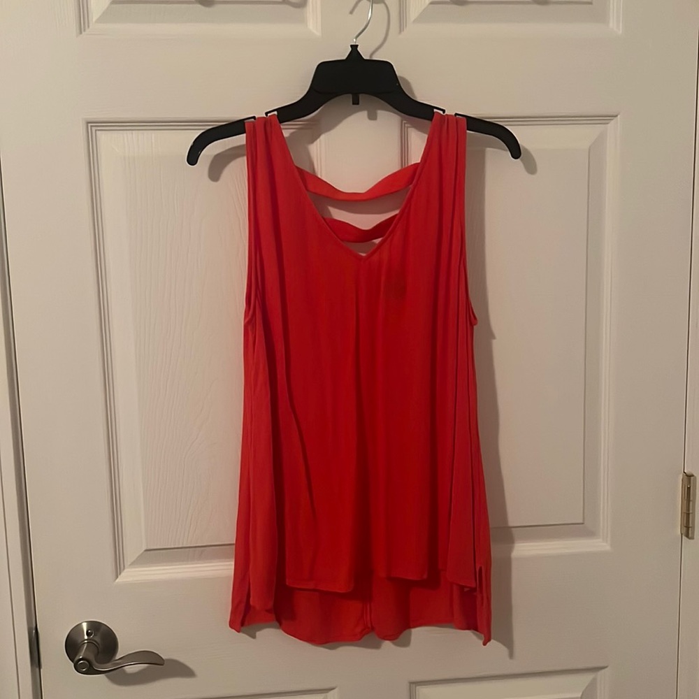 Ana Orange Dress Shirt